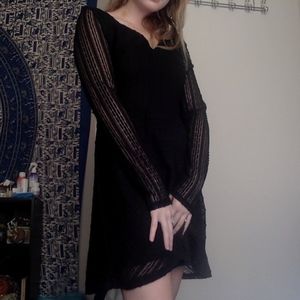 Black long sleeve dress!
